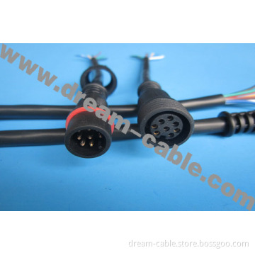 8 Cores DIN Waterproof Cable with Screw (YTX74)
